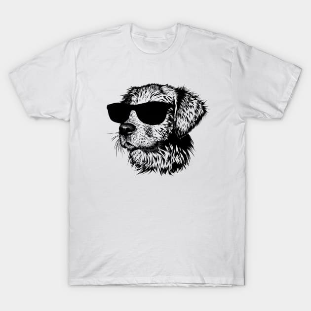 Cool Dog T-Shirt by SandraKC